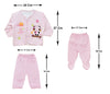 THE LITTLE LOOKERS Top & Pyjama Suit/Warm Suit/Night Suit/Woollen Suit for New Born Babies/Boys/Girls/Infants (0-3 Months)
