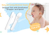 THE LITTLE LOOKERS Baby Sterilizing Medicine Feeder/Dropper Set with Graduated Dropper and Spoon