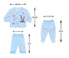 THE LITTLE LOOKERS Top & Pyjama Suit/Warm Suit/Night Suit/Woollen Suit for New Born Babies/Boys/Girls/Infants (0-3 Months)