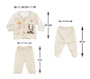 THE LITTLE LOOKERS Top & Pyjama Suit/Warm Suit/Night Suit/Woollen Suit for New Born Babies/Boys/Girls/Infants (0-3 Months)
