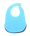 THE LITTLE LOOKERS Silicone Feeding Bib with Adjustable Strap, Waterproof, Easy to wash, Stain Proof | BPA Free/Soft Material Bibs with Tray/Food Catcher