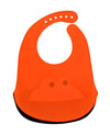 THE LITTLE LOOKERS Silicone Feeding Bib with Adjustable Strap, Waterproof, Easy to wash, Stain Proof | BPA Free/Soft Material Bibs with Tray/Food Catcher