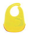 THE LITTLE LOOKERS Silicone Feeding Bib with Adjustable Strap, Waterproof, Easy to wash, Stain Proof | BPA Free/Soft Material Bibs with Tray/Food Catcher