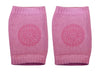 THE LITTLE LOOKERS Baby Knee Pads for Crawling, Socks-style Anti-Slip Padded Stretchable Elastic Cotton Soft Breathable Comfortable Knee Cap/ Elbow Safety Protectorin Attractive Colors (6 months- 2 years)