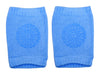 THE LITTLE LOOKERS Baby Knee Pads for Crawling, Socks-style Anti-Slip Padded Stretchable Elastic Cotton Soft Breathable Comfortable Knee Cap/ Elbow Safety Protectorin Attractive Colors (6 months- 2 years)