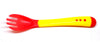 THE LITTLE LOOKERS Silicone Tip Heat Sensitive Silicone Spoons | Temperature Sensing Spoons | Fork Set (Pack of 2)