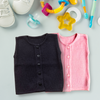 THE LITTLE LOOKERS Premium Quality Front Open Half Sweater/Inner/Bandi/Wollen Vest for New Born Babies/Infants Set of 2