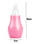 THE LITTLE LOOKERS Baby Nose Cleaner/Nasal Vacuum Sucker Mucus Snot Aspirator for Babies (Pink, Pack of 1)