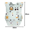 THE LITTLE LOOKERS Disposable/Use & Throw Baby Bibs/Apron for Feeding/Burp/Drool | Stick on Tape Closure| Travel & Eco-Friendly Baby Bibs for Newborns/Infants/Toddlers (Multi -Pack of 10)