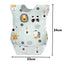 THE LITTLE LOOKERS Disposable/Use & Throw Baby Bibs/Apron for Feeding/Burp/Drool | Stick on Tape Closure| Travel & Eco-Friendly Baby Bibs for Newborns/Infants/Toddlers (Multi -Pack of 10)