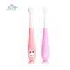 THE LITTLE LOOKERS Baby Toothbrush I Supersoft Bristles & Section Cup Base Tooth Brush for Kids/Babies/Toddlers - (Pack of 2)
