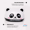 THE LITTLE LOOKERS Cartoon Soap Case Bathtub Soap Box, Soap Dish Holder for Kids, Bathroom Soap Stand, Soap Stand with Cover (Panda)