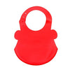 THE LITTLE LOOKERS Silicone Feeding Bib with Adjustable Strap, Waterproof, Easy to wash, Stain Proof | BPA Free/Soft Material Bibs with Tray/Food Catcher