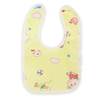 THE LITTLE LOOKERS® Baby Button Bibs/Apron Cute Overall Print with Tich Button| Soft Cotton Fabric with PVC on Back/Quick Absorption & Fast Drying for Babies/Newborns/ Infants