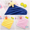 The Little Lookers Cute Microfiber Baby Washcloth for Newborns I Kids Hand Towel I Quick Dry I Super Absorbent, Super Soft Attached Soft Toy Washclothes for Infants, Babies, Toddlers (Pack of 4)
