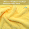 The Little Lookers Cute Microfiber Baby Washcloth for Newborns I Kids Hand Towel I Quick Dry I Super Absorbent, Super Soft Attached Soft Toy Washclothes for Infants, Babies, Toddlers (Pack of 2)