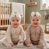 THE LITTLE LOOKERS Baby Hairband | Lace Bow Headbands | Stretchable & Lightweight | Headband for Newborns, Infants & Girls | Soft Elastic Cotton Hair Band