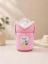 The Little Lookers Feeder Cover Sleeve with Handles | Soft Protective Bottle Holder for Baby Feeding Bottles | Water Proof/Resistant Bottle Cover with Anti-Slip Base | Fits Wide Neck / Philips Avent Bottles Up to 125ml/4oz