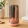 THE LITTLE LOOKERS Baby Bottle Cleaning Brush Set | BPA Free Silicone Bottle, Nipple & Straw Cleaner Kit with Storage Case & Spray Bottle
