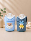 The Little Lookers Feeder Cover Sleeve with Handles | Soft Protective Bottle Holder for Baby Feeding Bottles | Water Proof/Resistant Bottle Cover with Anti-Slip Base | Fits Wide Neck / Philips Avent Bottles Up to 125ml/4oz