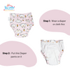 THE LITTLE LOOKERS Potty Training Pants for Babies I Reusable & Waterproof Pull up Underwear | Cloth Diaper for Babies (Pack of 2)