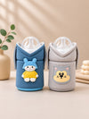 The Little Lookers Feeder Cover Sleeve with Handles | Soft Protective Bottle Holder for Baby Feeding Bottles | Water Proof/Resistant Bottle Cover with Anti-Slip Base | Fits Wide Neck / Philips Avent Bottles Up to 125ml/4oz