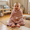 THE LITTLE LOOKERS Microfiber Premium Soft Baby Towel with Cute Embroidery Design | Ultra-Soft & Highly Absorbent | Lightweight & Gentle | Ideal for Newborns & Toddlers (0–2 Years) | Multi-Purpose Use
