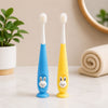 THE LITTLE LOOKERS Baby Toothbrush I Supersoft Bristles & Section Cup Base Tooth Brush for Kids/Babies/Toddlers - (Pack of 2)