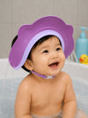 The Little Lookers Soft Silicone & PP Baby Shower Cap | Adjustable Waterproof Bathing Cap for Babies, Toddlers & Kids (Pack of 1)