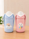 The Little Lookers Feeder Cover Sleeve with Handles | Soft Protective Bottle Holder for Baby Feeding Bottles | Water Proof/Resistant Bottle Cover with Anti-Slip Base | Fits Wide Neck / Philips Avent Bottles 240ml/8oz & 330ml/11oz