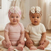 THE LITTLE LOOKERS Baby Turban Cap | Bow Knot Headwear for Newborn Boys & Girls | Soft & Cute Baby Hat | Cap for Babies | Lovely Flower Turban Cap 3-12 Months