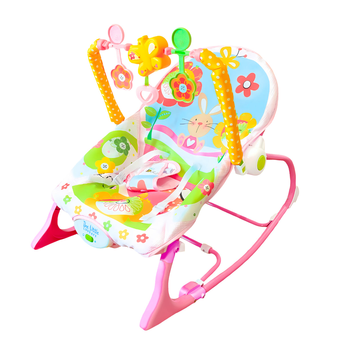 Kids'll Rocker THE LITTLE LOOKERS Infant to Toddler Baby Musical Rocker for Baby Boys ...