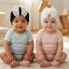 THE LITTLE LOOKERS Baby Turban Cap | Bow Knot Headwear for Newborn Boys & Girls | Soft & Cute Baby Hat | Cap for Babies | Lovely Flower Turban Cap 3-12 Months