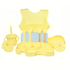 THE LITTLE LOOKERS Baby Feeding Set I 11 Piece Baby Dining Set I Baby Bowl and Spoon Set, Bib, Snack/Sipper Cup