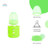 The Little Lookers High Borosilicate Glass Feeding Bottle for Baby/Feeder for Newborn |Super Soft Flow Control & Anti Colic Nipple for Infants/Toddlers(Pack of 3)