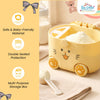 THE LITTLE LOOKERS Milk Powder Dispenser for Baby | for Travel, Outdoor Picnic with Baby Infant | Portable Container for Milk Powder, Snacks, Candy, Fruits | Multi-Functional Container for Kids