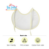THE LITTLE LOOKERS Cotton Baby Bibs/Apron with Tie Knot Closure| With PVC on Back for Quick Absorption & Fast Drying Bibs for Babies/Newborn (0-12 Months) (Pack of 8)