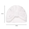 THE LITTLE LOOKERS Unisex Soft Turban Bow Knot Cap, Baby Head-Wear, Beanie Cap for Newborn Baby/Infants | Suitable for 3 to 18 Months Baby