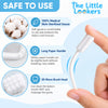 THE LITTLE LOOKERS Baby Oral Cleaner with Soft Gauze Tip | Gentle Mouth Cleaner with Long Handle | Individually Packed