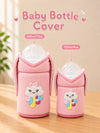 The Little Lookers Feeder Cover Sleeve with Handles | Soft Protective Bottle Holder for Baby Feeding Bottles | Water Proof/Resistant Bottle Cover with Anti-Slip Base | Fits Wide Neck / Philips Avent Bottles 125ml/4oz, 240ml/8oz & 330ml/11oz