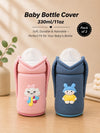 The Little Lookers Feeder Cover Sleeve with Handles | Soft Protective Bottle Holder for Baby Feeding Bottles | Water Proof/Resistant Bottle Cover with Anti-Slip Base | Fits Wide Neck / Philips Avent Bottles 240ml/8oz & 330ml/11oz