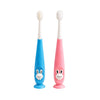 THE LITTLE LOOKERS Baby Toothbrush I Supersoft Bristles & Section Cup Base Tooth Brush for Kids/Babies/Toddlers - (Pack of 2)