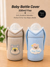 The Little Lookers Feeder Cover Sleeve with Handles | Soft Protective Bottle Holder for Baby Feeding Bottles | Water Proof/Resistant Bottle Cover with Anti-Slip Base | Fits Wide Neck / Philips Avent Bottles 240ml/8oz & 330ml/11oz