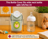 The Little Lookers Feeder Cover Sleeve with Handles | Soft Protective Bottle Holder for Baby Feeding Bottles | Water Proof/Resistant Bottle Cover with Anti-Slip Base | Fits Wide Neck / Philips Avent Bottles Up to 125ml/4oz