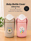 The Little Lookers Feeder Cover Sleeve with Handles | Soft Protective Bottle Holder for Baby Feeding Bottles | Water Proof/Resistant Bottle Cover with Anti-Slip Base | Fits Wide Neck / Philips Avent Bottles 240ml/8oz & 330ml/11oz