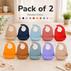 The Little Lookers Soft Silicone & PP Baby Shower Cap | Adjustable Waterproof Bathing Cap for Babies, Toddlers & Kids (Pack of 1)