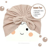 THE LITTLE LOOKERS Unisex Soft Turban Cap, Baby Headwear | Suitable for 3 to 18 Months Baby