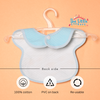 THE LITTLE LOOKERS Baby bibs with Snap button closure /Apron| Cute Animal Soft Cotton Fabric with PVC on Back for Quick Absorption & Fast Drying for Newborns/babies (0-3 years)