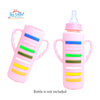 THE LITTLE LOOKERS Baby Bottle Cover with Handle/ Silicone Warmer Cover for Baby/Newborn/Infants/Toddlers ( Pack of 2)