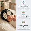 THE LITTLE LOOKERS Baby Turban Cap | Soft Bow Knot Hat for Newborn Boys & Girls (3-18 Months)